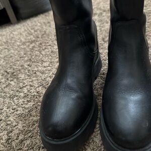 Coach and Four Black Ankle Boots